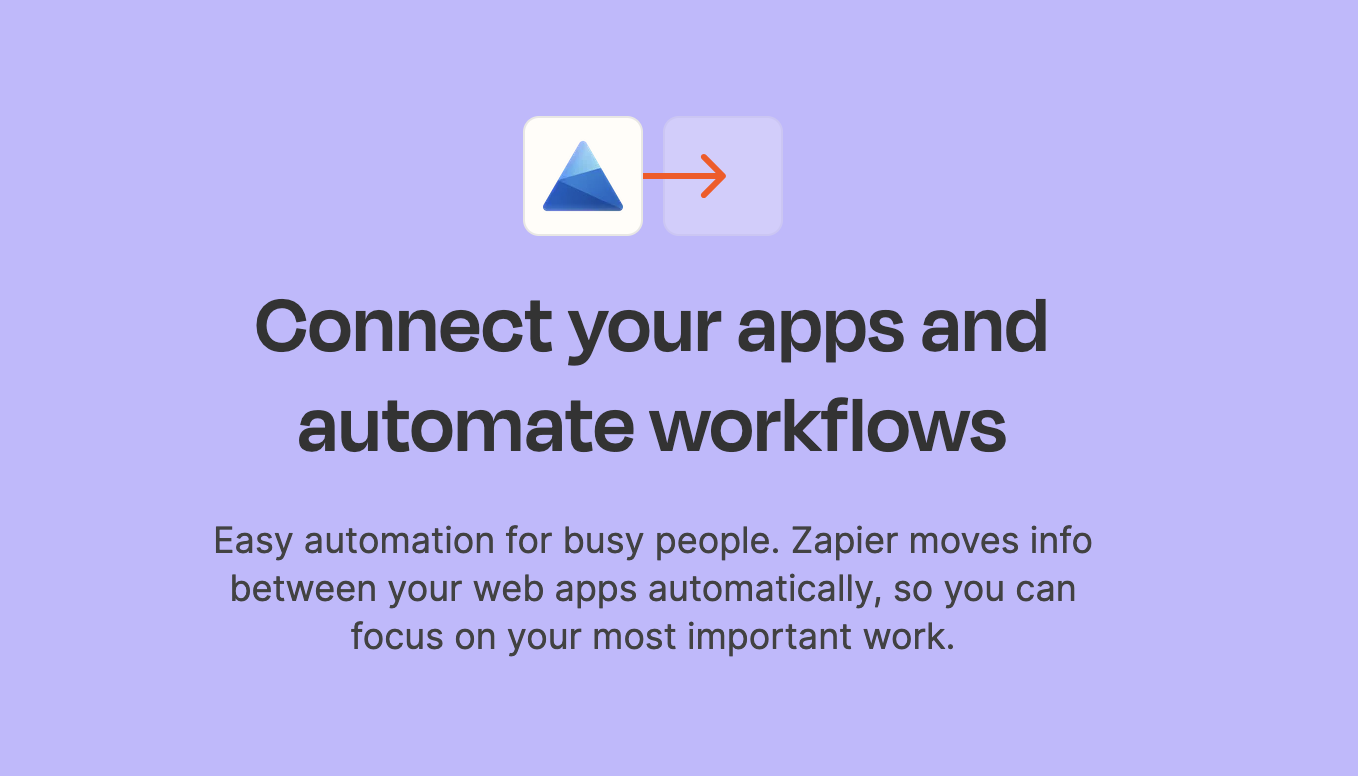 Clarity and Zapier Integration to automate workflows. 