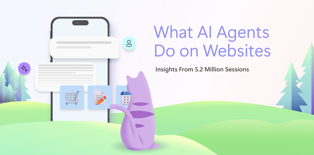 What AI Agents Do on Websites: Insights From 5.2 Million Sessions